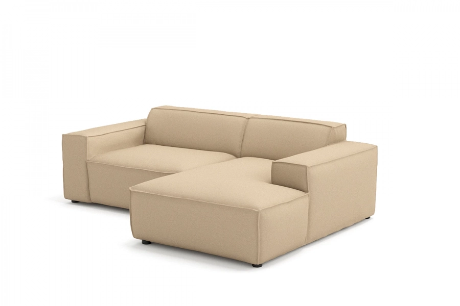 Model MODULARIS NB (niski bok) - Modularis NB sofa 2 osobowa + longchair prawy